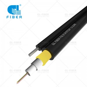 GYXTC8Y Ita gbangba Aramid Yarn Area Fiber Optic Cable