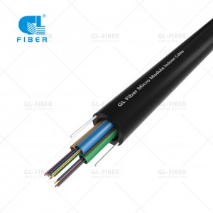 Cable de fibra elevador de vaina exterior de PE para micromódulo exterior