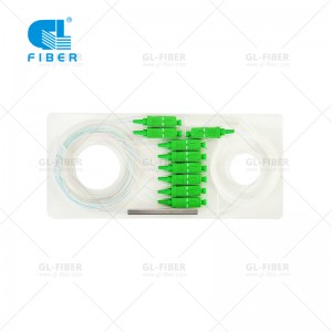 1 × 8 SC APC Micro karazana PLC Splitter