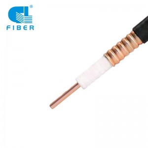 Фідэрны кабель 1/2 цалі, 50 Ом, поліэтыленавая абалонка, 500 м (1640′) / рулон