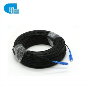 FTTH Flat Fiber Optic Ju Cable