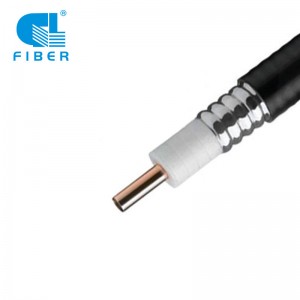 7/8 inch Aluminum Feeder Cable 50 ohm, PE Jacket, 500m (1640′) / Roll