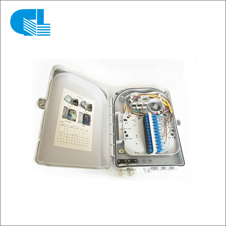 Fast delivery Fiber Optic Splitter -
 24 Port Indoor FTTH Optic Fiber Distribution Box – GL Technology