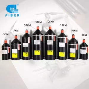 Lightweight Fpv Fiber Optical Spool – 30km Length for Uav Drones