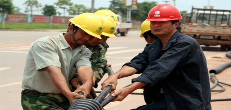 OPGW Kabel Installatioun Opgepasst