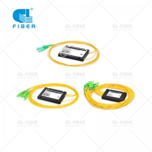 Splitter de fibre PLC tip cutie ABS