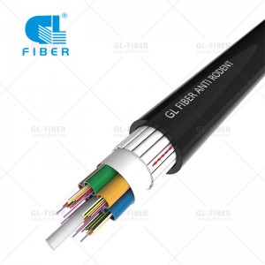 FRP Dielectrical Armored Anti Rodent Fiber Optic Kabel