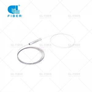 ባዶ ፋይበር 250μm አይነት PLC Fiber Splitter ምንም አያያዥ የለም።