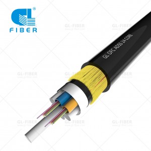 24 Core Double Jacket ADSS Cable For 600M Span