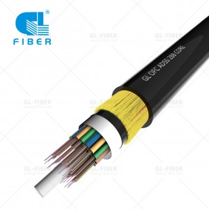 288 Core Span 1000m All-dielectric Self-supporting ADSS Optical Cable