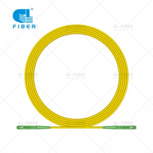 E2000 fiberoptisk patchledning