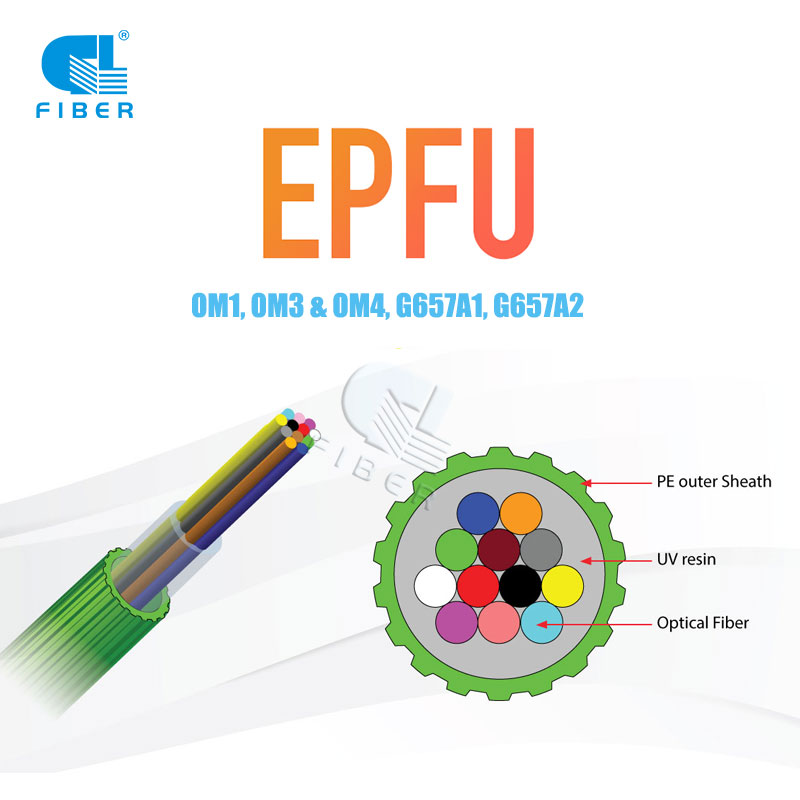 EPFU – OM1, OM3 ja OM4, G657A1, G657A2