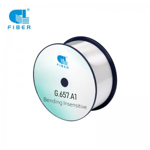 25.2KM 50.4KM/Roll Indoor Outdoor Use SM Optic Fiber G657A1Glass Bare Optical Fiber