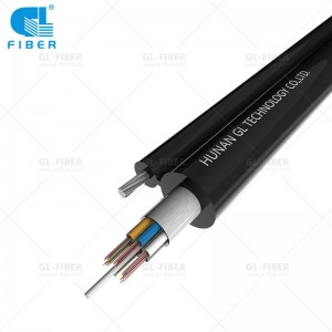 GYFTC8Y Aerial Fig8 Tsis yog Armored Optical Fiber Cable