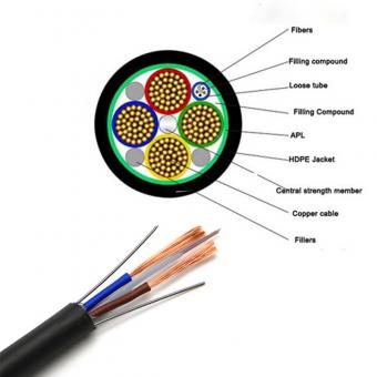 Foardielen fan Composite / Hybrid Fiber Optic Cable