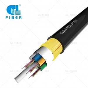 36 Core Span 120M Aerial Self-supporting Fiber Optic Cable