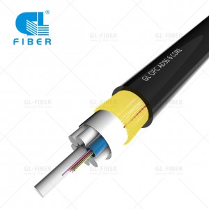 6 Core ADSS Fiber Optical Cable Single Jacket 100M SPAN SM G652D