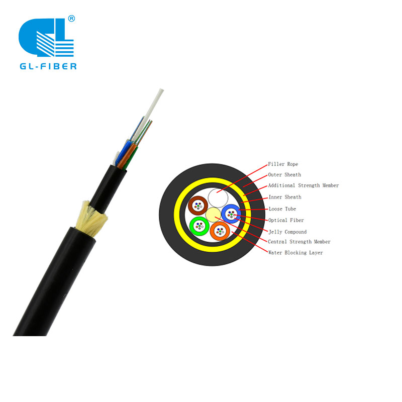 Ole Fa'aautu Autu ole ADSS Fiber Cable