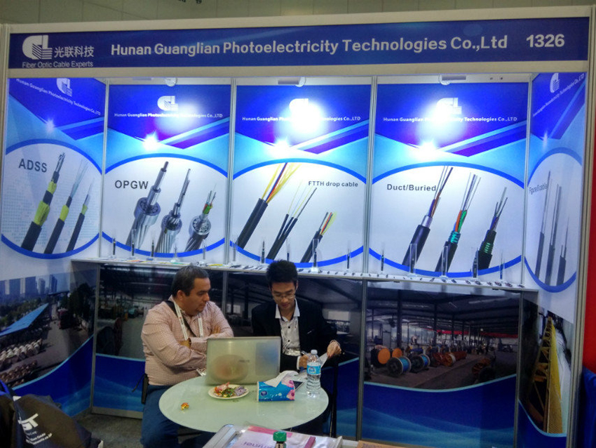 GL Participated In The Optical Cable Exhibition In USA