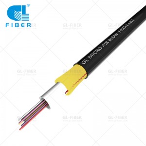 Micro cable soplado por aire de tubo uni (GCYFXTY)