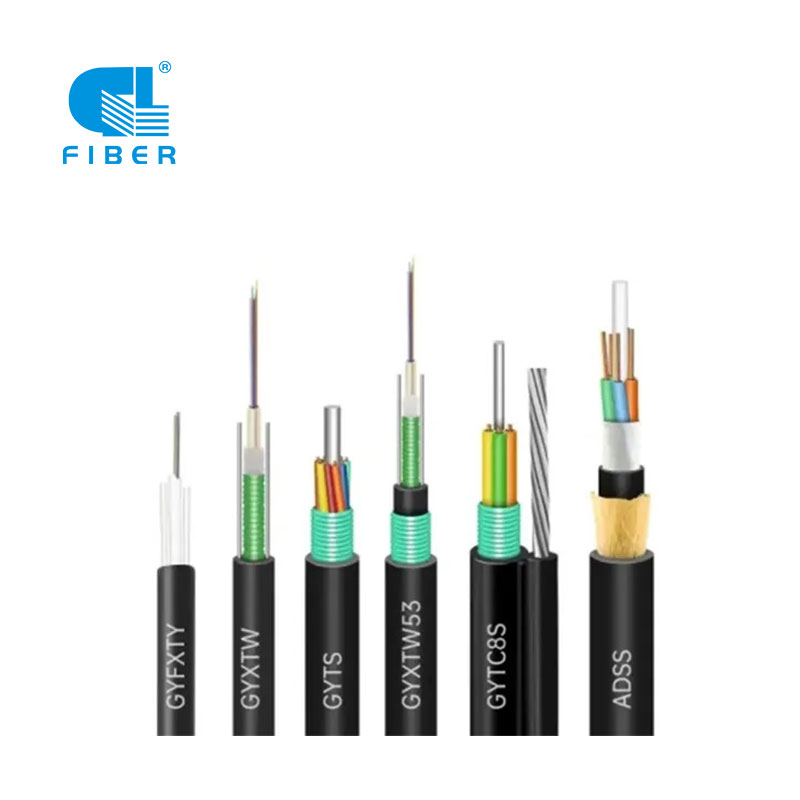 Fibra optika kaabel ADSS 24hilo, laius 120m