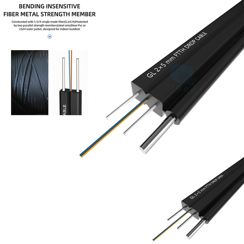 How To Choose A FTTH Fiber Drop Cable?