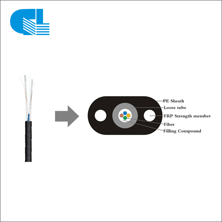 Wholesale Fibre Cables -
 FTTH Flat Fiber Optic Drop Cable – GL Technology