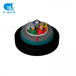 Hibridni optički kabel s višestrukim oklopom GDTA53 dvostruko oklopljeni kompozit
