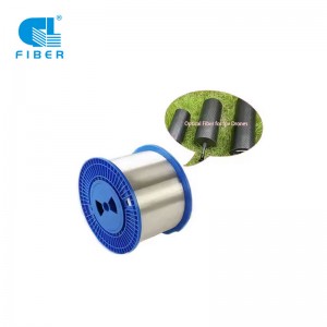 0.25mm 0.27mm 0.35mm G657A2 Fiber for FPV Drones Spools Single Mode Optical Fiber Colored 25.2KM 50.4KM 60KM Per Reel